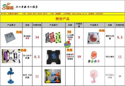 电脑配件报价